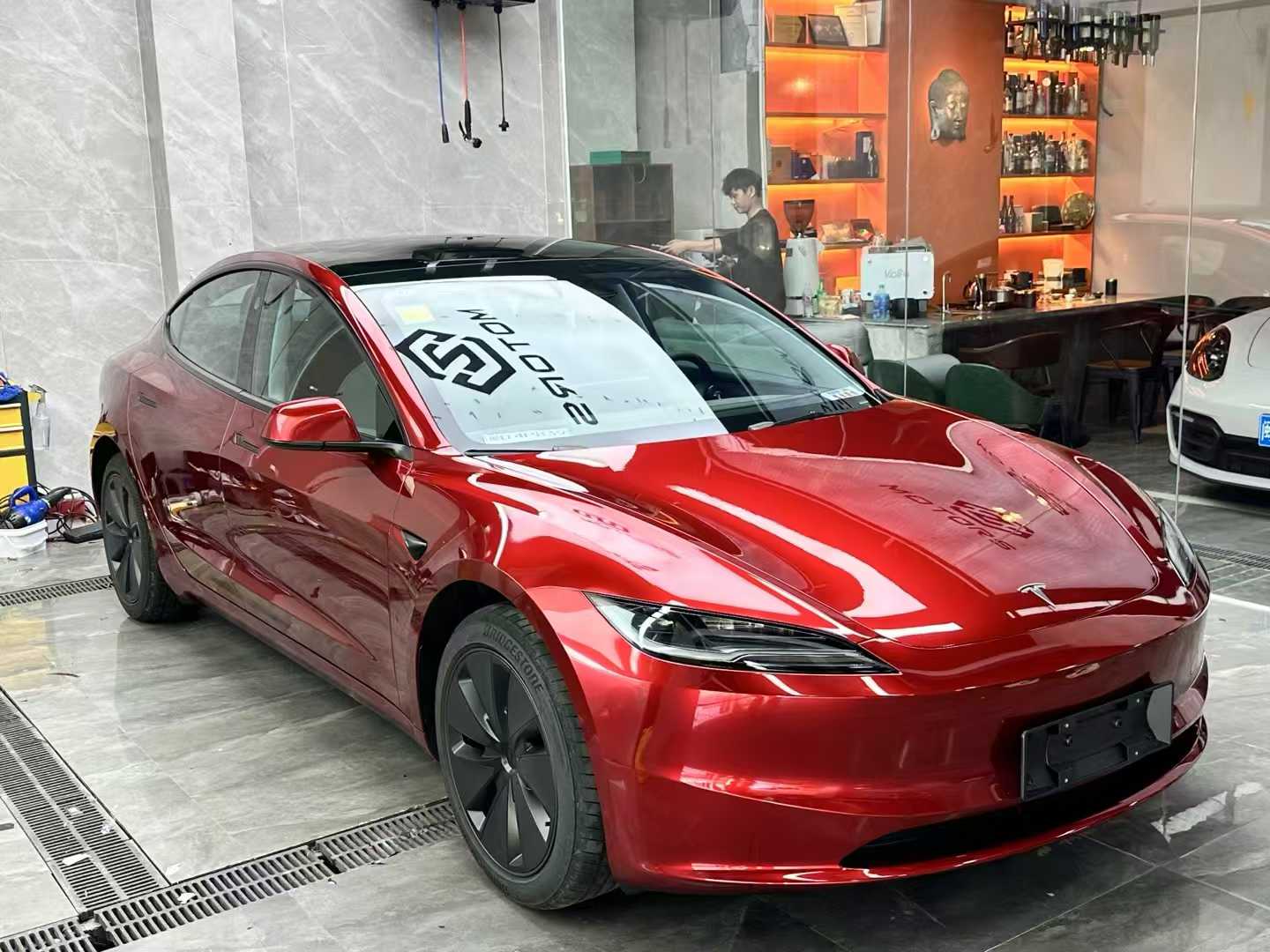 Cherry red