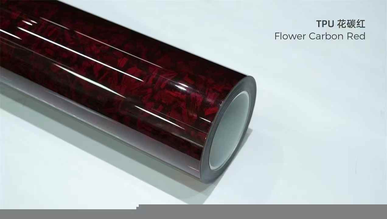 PET Forging Carbon Red(Matte)
