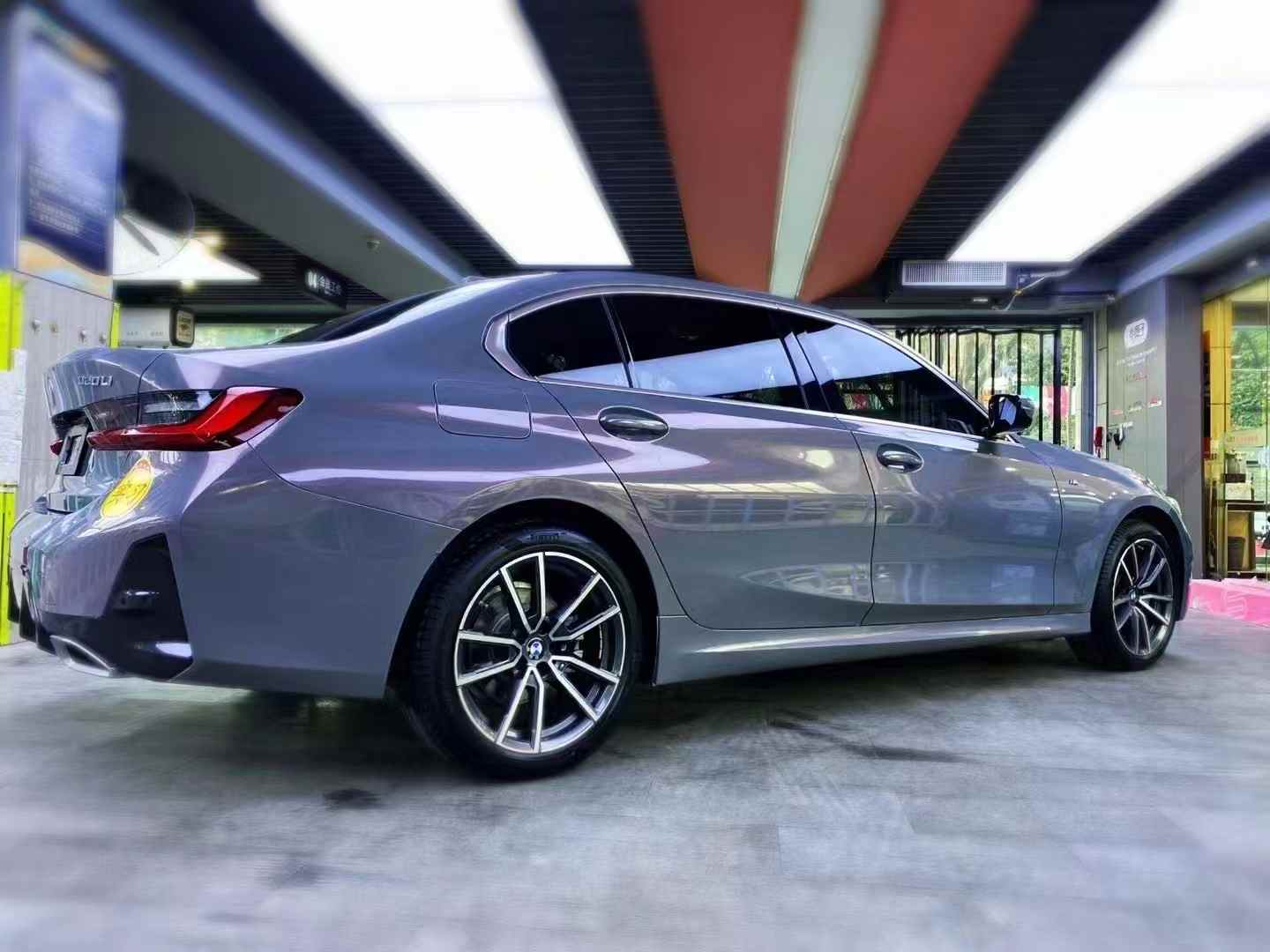 PET Starry Gray Phantom Car Wrap Film
