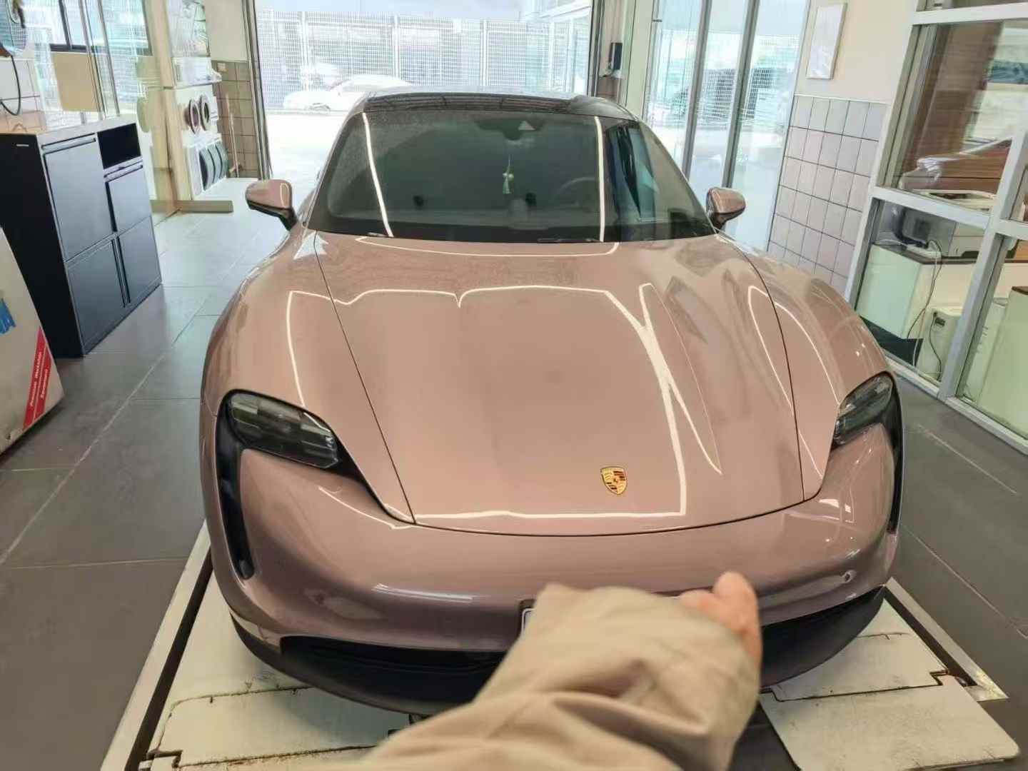 PET Icy Raspberry Pink Car Wrap Film