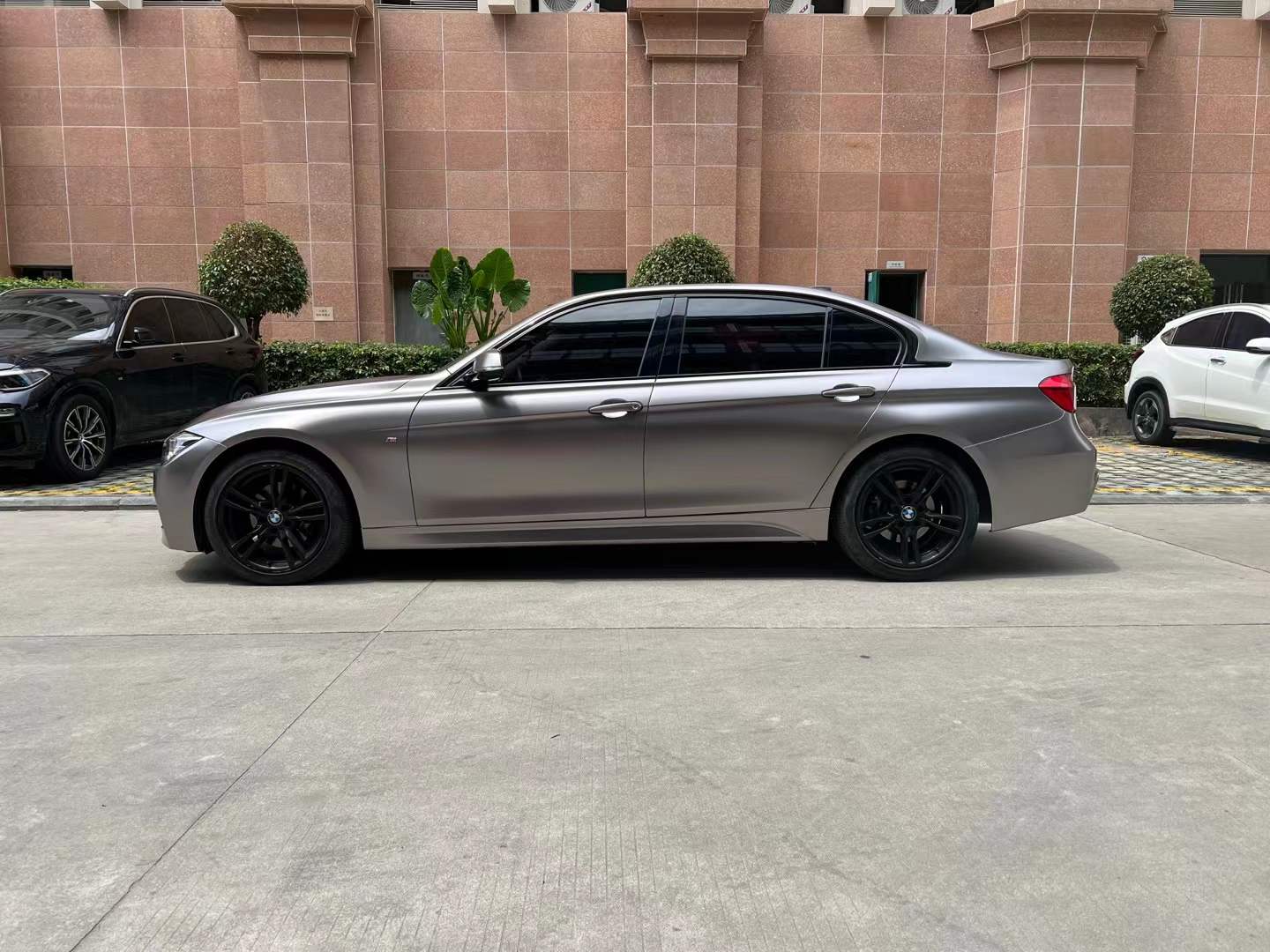 PETMetallic Combat Gray Car Wrap Film