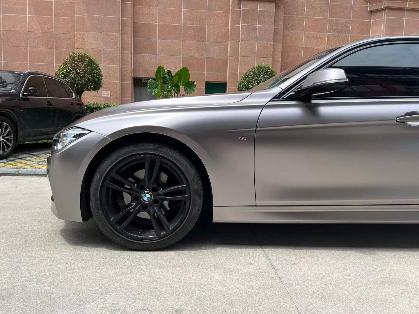PETMetallic Combat Gray Car Wrap Film