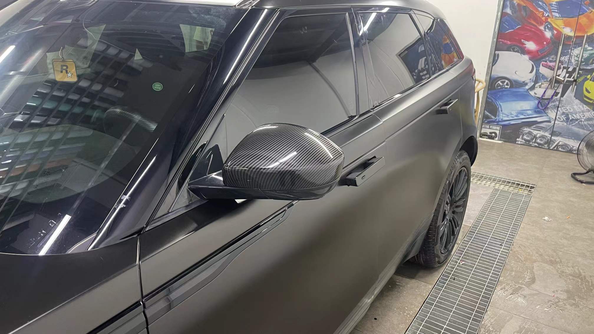 PET Metallic black gold