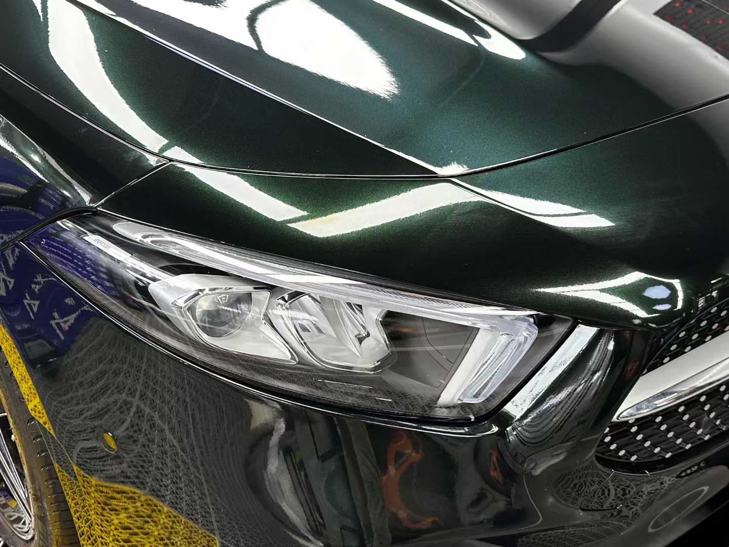 PET Benz Emerald Green