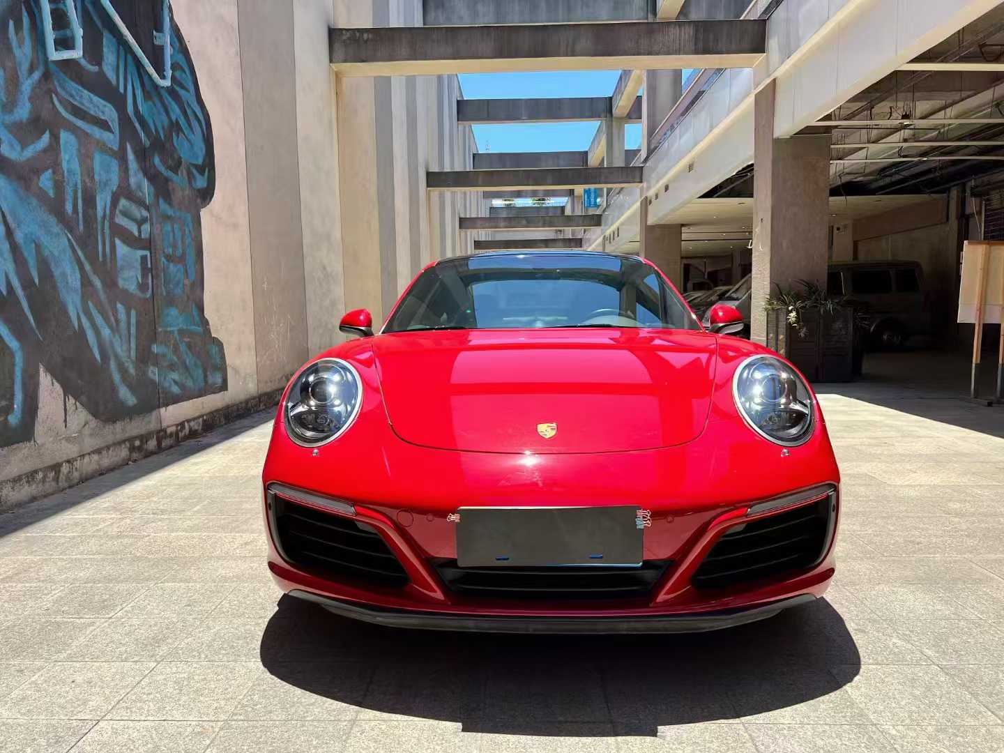 PET Porsche Carmine Red