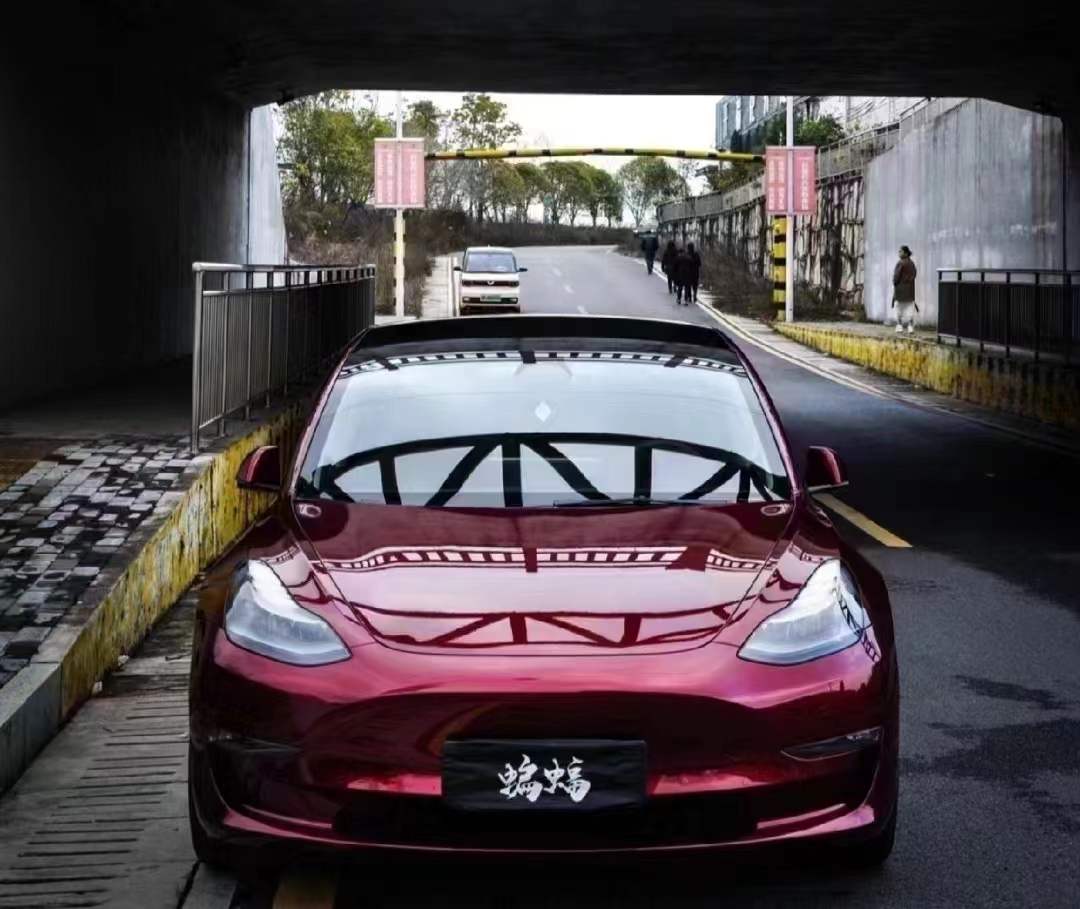 Dragon Blood Red car wrap film